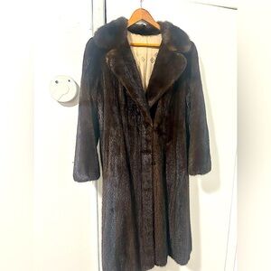 100% mink coat
